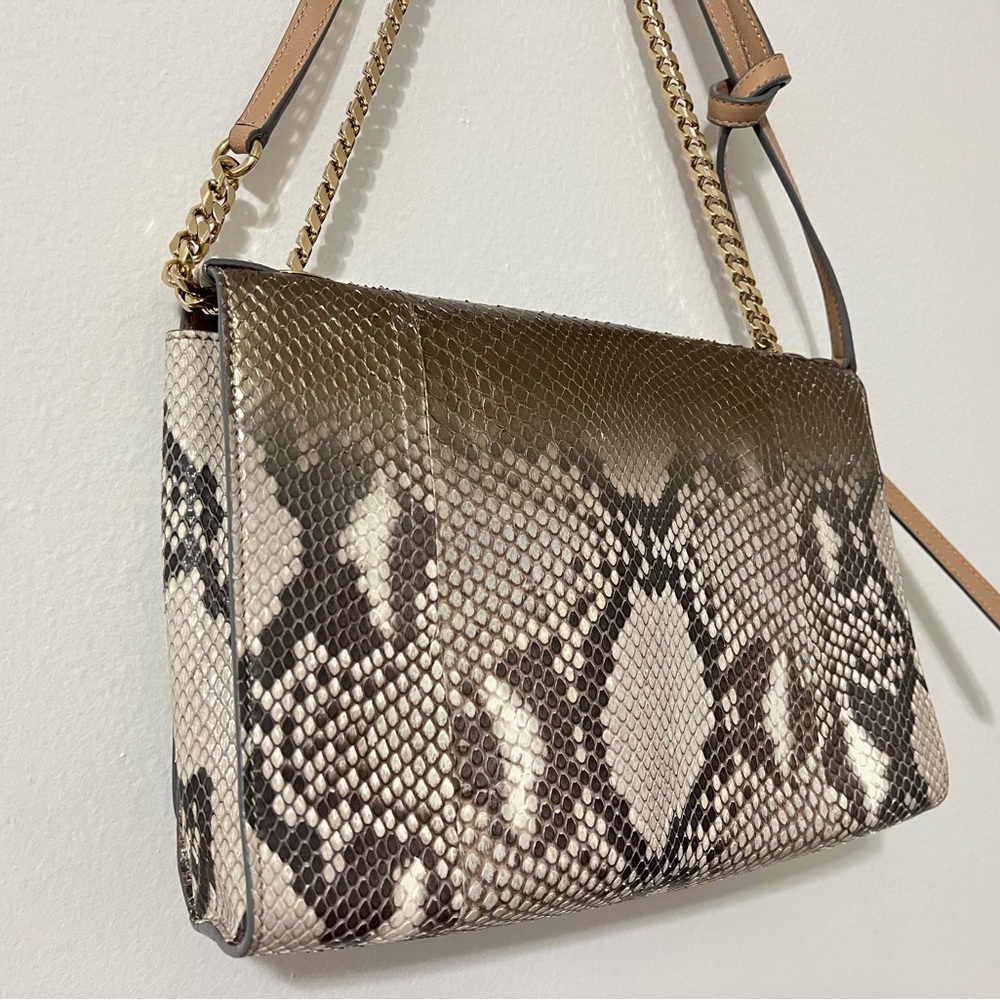 Jimmy Choo Python Crossbody Handbag - Picture 10 of 12